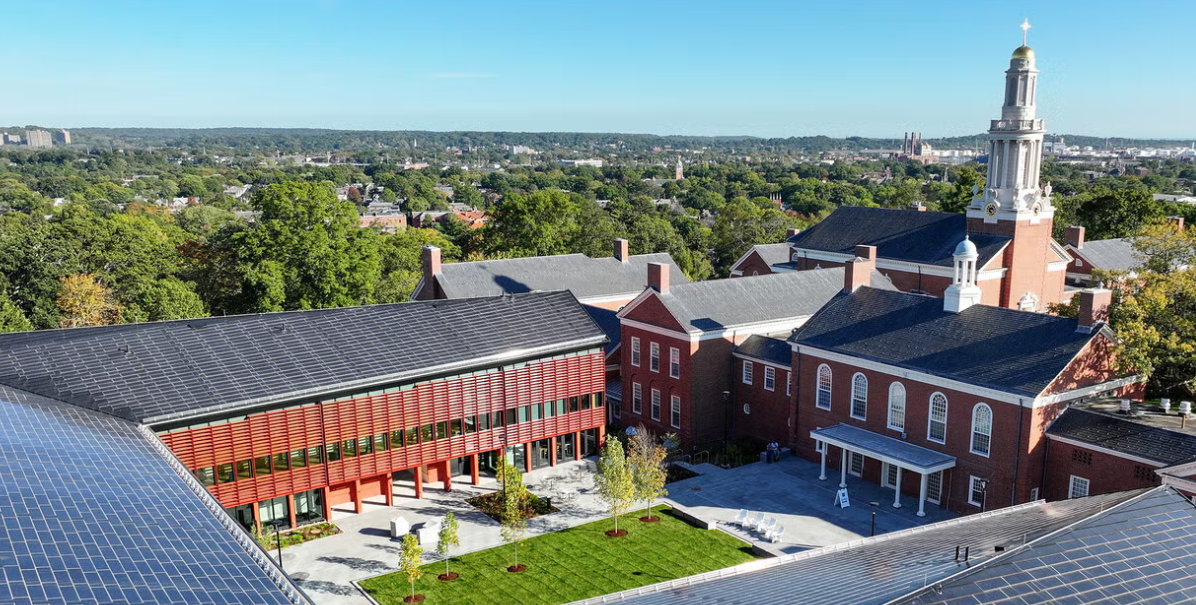 Living Village drone photo