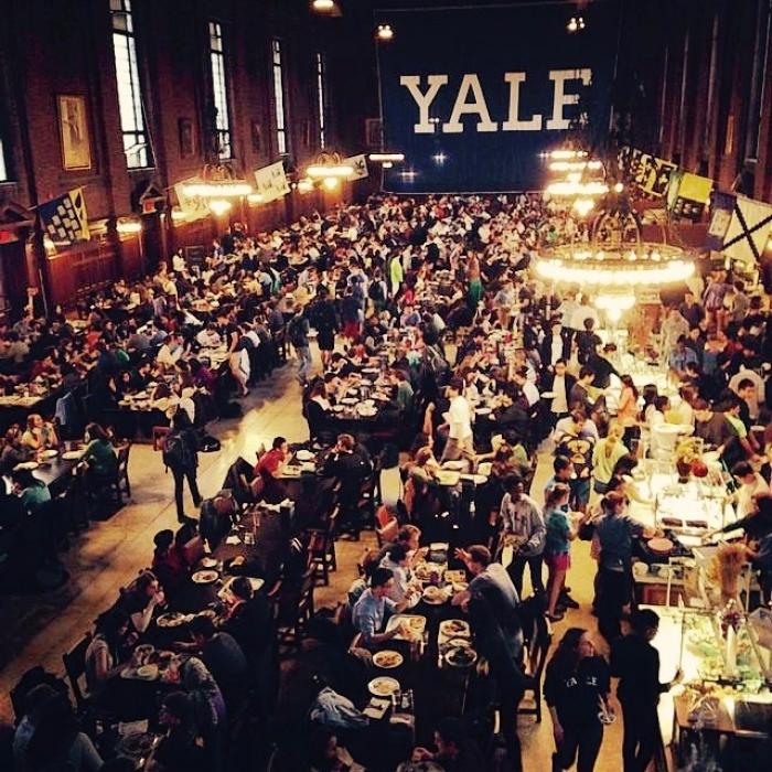 yale university cafeteria