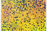 Alteronce Gumby, Van Gogh’s Sunflowers, 2023 Glass, Gemstones and Acrylic on Panel, Signed and Dated on Verso 48 x 48 in.