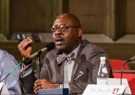 Prof. Willie Jennings speaking at Chicago panel event