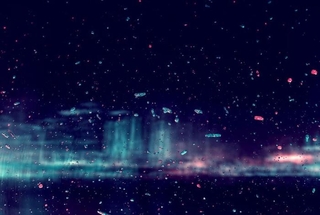 Decorative photo of a starry night sky