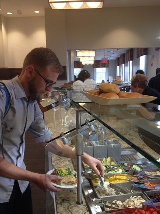 Refectory salad bar