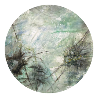 Image of Jon Seals painting Brackish Water exhibit